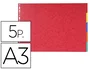 Exacompta Separadores Nature Future DIN A3 Colores