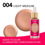 Bourjois GOOD TO GLOW Iluminador #4 30 ml con Vitamina C y Biopéptidos para un Acabado Radiante y Natural