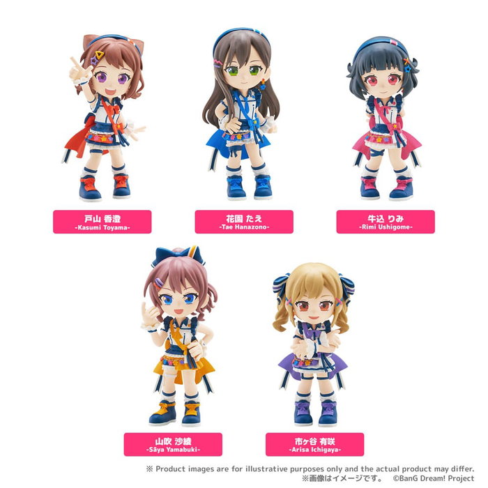 Bushiroad BanG Dream! Poppin'Party Figuras PalVerse Surtido (6) Bushiroad BanG Dream! Poppin'Party Figuras PalVerse Surtido (6)