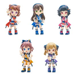 Bushiroad BanG Dream! Poppin'Party Figuras PalVerse Surtido (6)