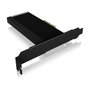 ICY BOX IB-PCI208-HS Tarjeta de expansión PCIe a M.2 NVMe con disipador