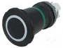 ABB Interruptor de emergencia de 22mm negro