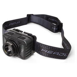 ENTAC Linterna frontal EHL-ZH-10W-R Gris
