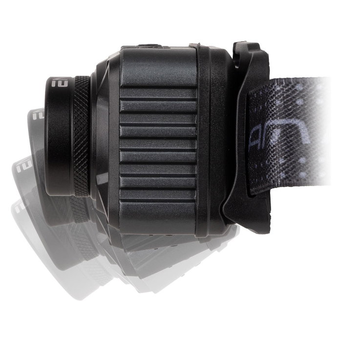 ENTAC Linterna frontal EHL-ZH-10W-R Gris