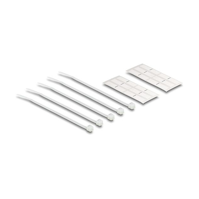 DeLOCK Patch panel de 19″ con 24 puertos Keystone inclinables y alivio de tensión