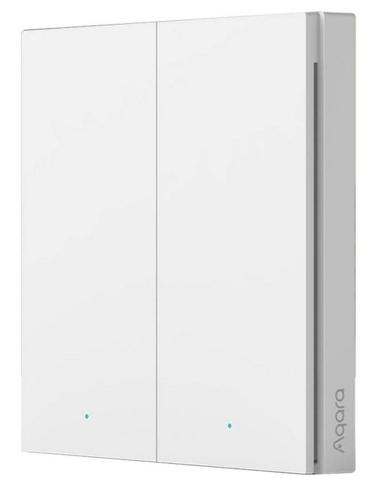 Aqara Wireless Remote Switch H1 Blanco Interruptor de Pared Inalámbrico 2 Botones WRS-R02 Zigbee Aqara Wireless Remote Switch H1 Blanco Interruptor de Pared Inalámbrico 2 Botones WRS-R02 Zigbee