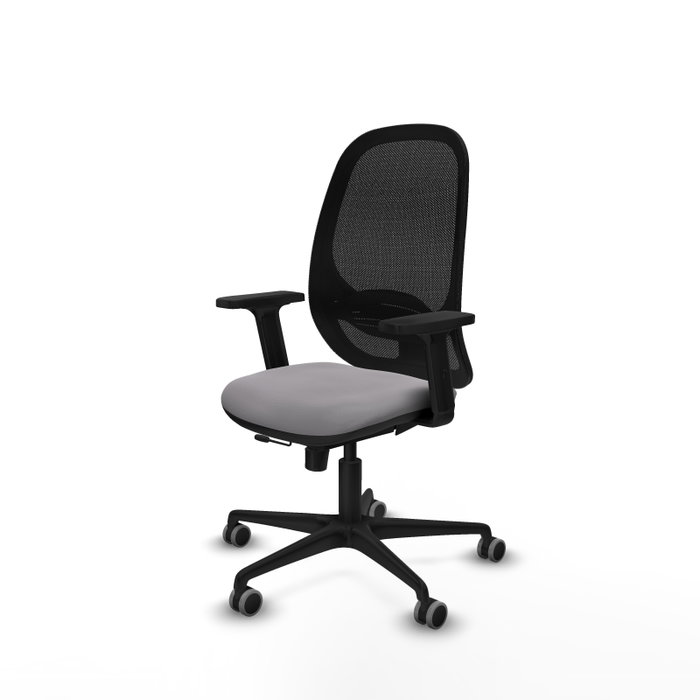 PIQUERAS Y CRESPO Silla de oficina Cilanco Gris y Negro PIQUERAS Y CRESPO Silla de oficina Cilanco Gris y Negro