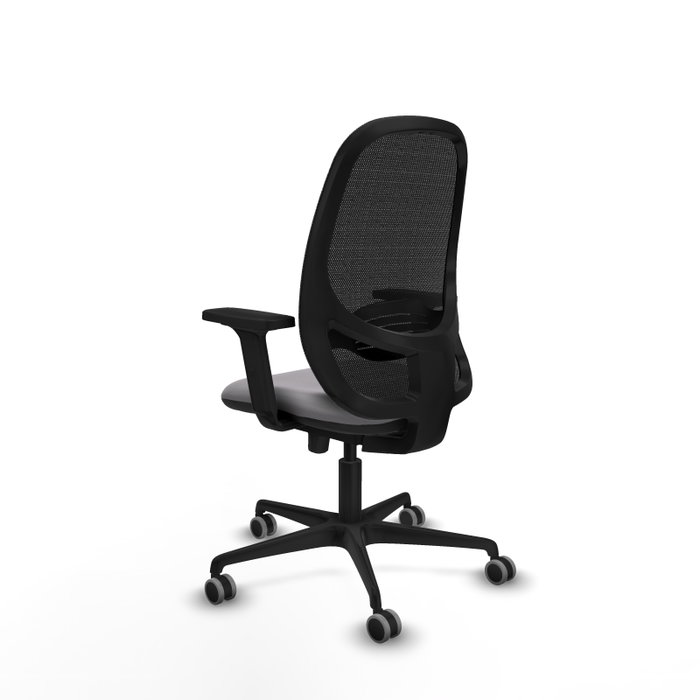 PIQUERAS Y CRESPO Silla de oficina Cilanco Gris y Negro PIQUERAS Y CRESPO Silla de oficina Cilanco Gris y Negro