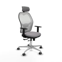 PIQUERAS Y CRESPO Silla de oficina Jorquera Gris y Blanco