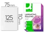 Q-connect Bolsa Plastificar 110 x 75 mm 125 mc Carnet Identidad Caja 100 Unidades