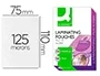Q-connect Bolsa Plastificar 110 x 75 mm 125 mc Carnet Identidad Caja 100 Unidades
