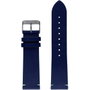Watxandco Correa de Cuero Azul 44mm
