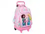 Safta Mochila Grande con Ruedas Compact Extraíble Barbie 450x330x220 mm