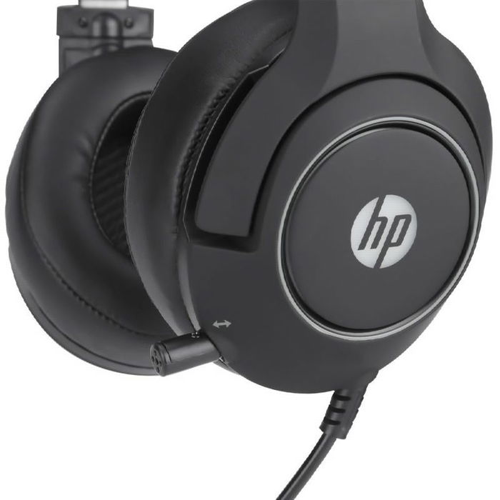HP Auriculares Gaming para PC con Micrófono - Diadema con Cable USB