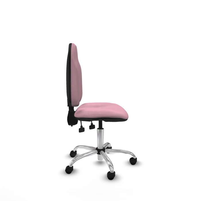 PIQUERAS Y CRESPO Silla de oficina Algarra Rosa sin brazos PIQUERAS Y CRESPO Silla de oficina Algarra Rosa sin brazos