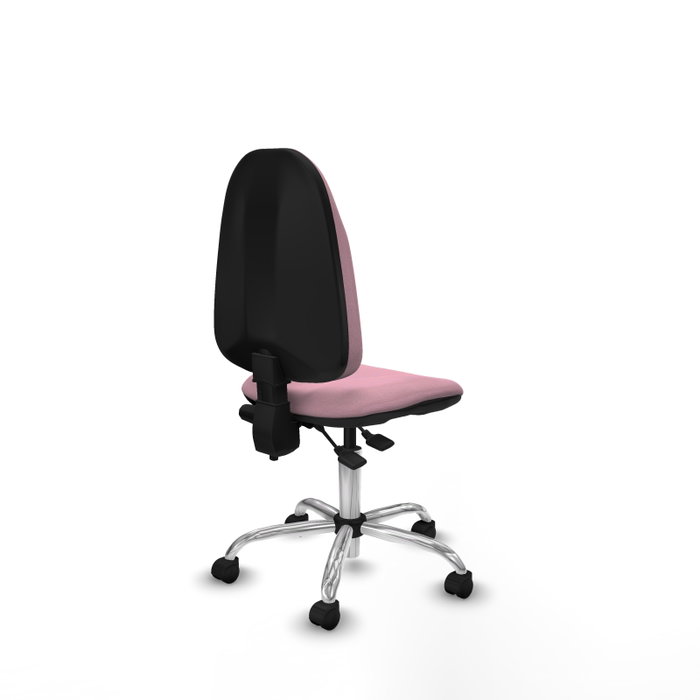 PIQUERAS Y CRESPO Silla de oficina Algarra Rosa sin brazos PIQUERAS Y CRESPO Silla de oficina Algarra Rosa sin brazos