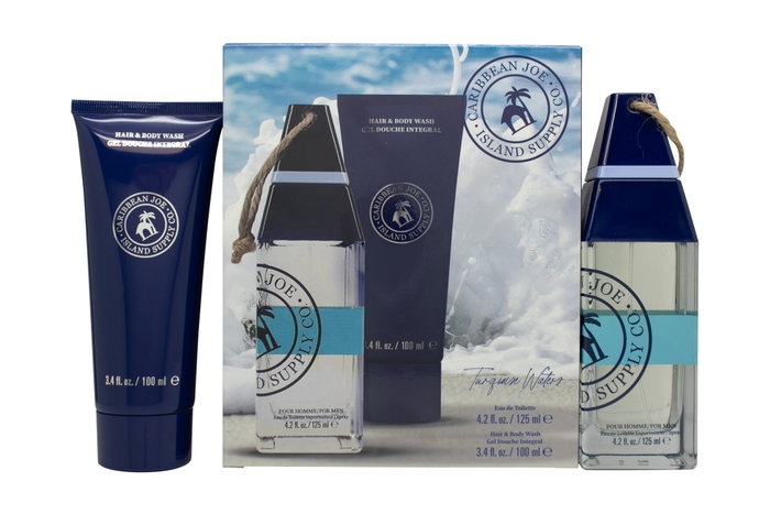 Caribbean Joe Turquoise Waters Gift Set 125ml EDT + 100ml Hair & Body Wash Caribbean Joe Turquoise Waters Gift Set 125ml EDT + 100ml Hair & Body Wash