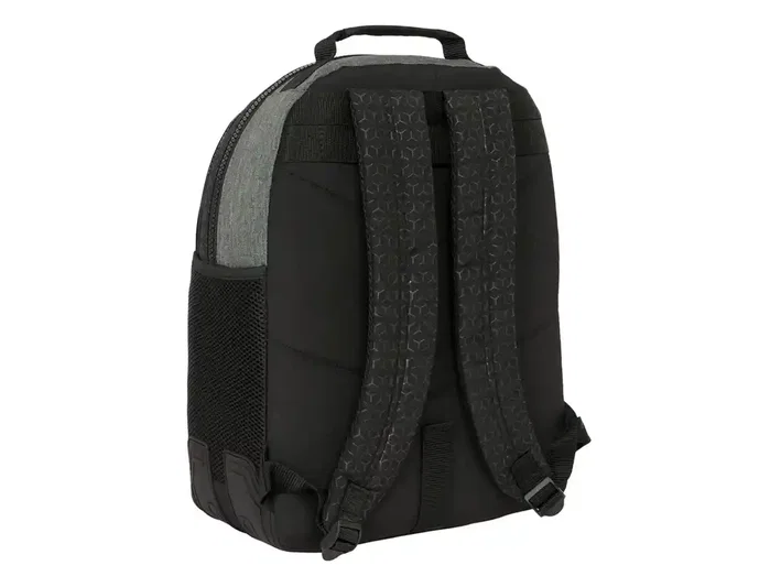 Safta Mochila Doble Adaptable a Carro Blackfit8 Old School Reciclado