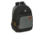 Safta Mochila Doble Adaptable a Carro Blackfit8 Old School Reciclado