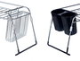 Kinvara Soporte Fregadero Metal Doble Cubertero 44 x 11 x 16 cm (Set de 4)