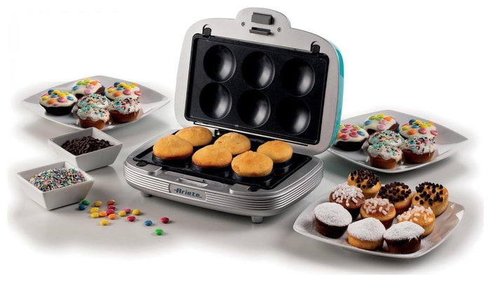 Ariete Sandwichera 3 en 1 Party Time Azul