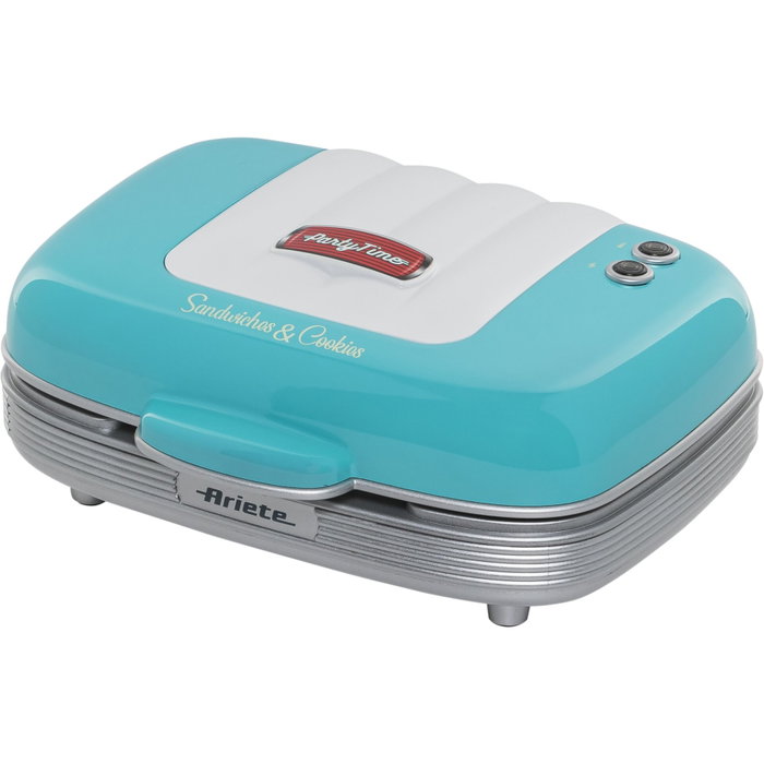 Ariete Sandwichera 3 en 1 Party Time Azul