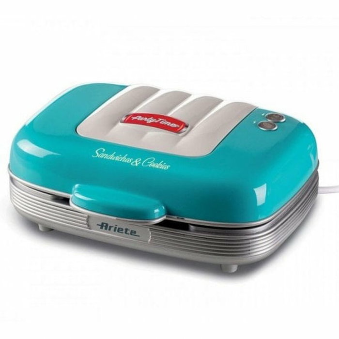 Ariete Sandwichera 3 en 1 Party Time Azul