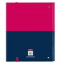 Safta Carpeta 4 Anillas 35mm con Recambio Benetton "Cherry" 27x32x3,5cm