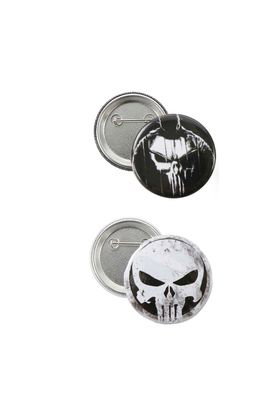 Cerdá Set Regalo Marvel Punisher Camiseta Talla M con Accesorios