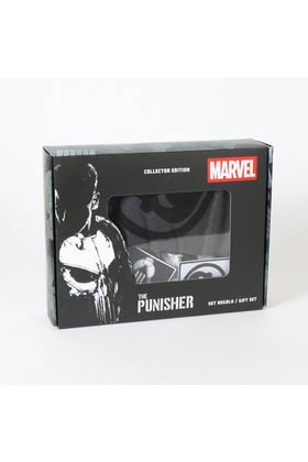 Cerdá Set Regalo Marvel Punisher Camiseta Talla M con Accesorios