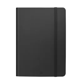 Celly UNIMAGTAB11 Funda Folio Universal para Tabletas hasta 11" (27,9 cm) - Negro, Piel Sintética, con Soporte y Bolsillos
