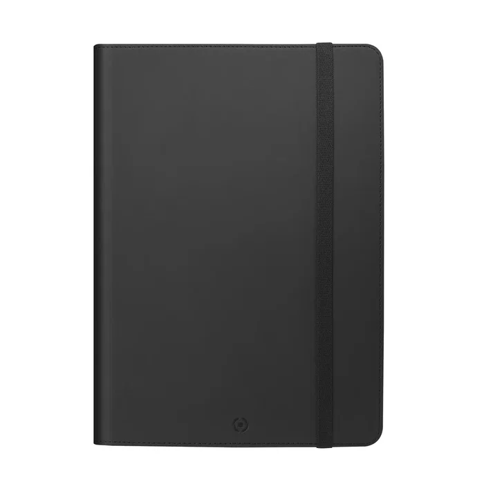 Celly UNIMAGTAB11 Funda Folio Universal para Tabletas hasta 11" (27,9 cm) - Negro, Piel Sintética, con Soporte y Bolsillos