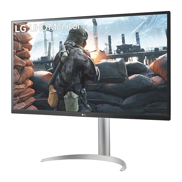 LG 27BP55U-B.AEU Monitor 4K Ultra HD de 27 pulgadas IPS Black / Silver