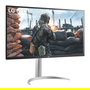 LG Monitor 27" 27BP55U-B 4K UHD, IPS, 5ms, HDR10, HDMI, DP, USB-C, Plata