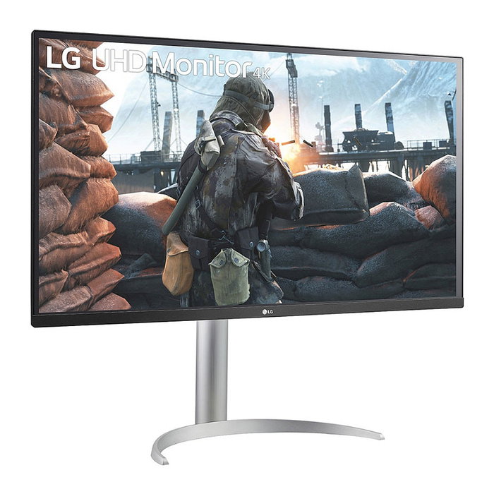 LG 27BP55U-B.AEU Monitor 4K Ultra HD de 27 pulgadas IPS Black / Silver