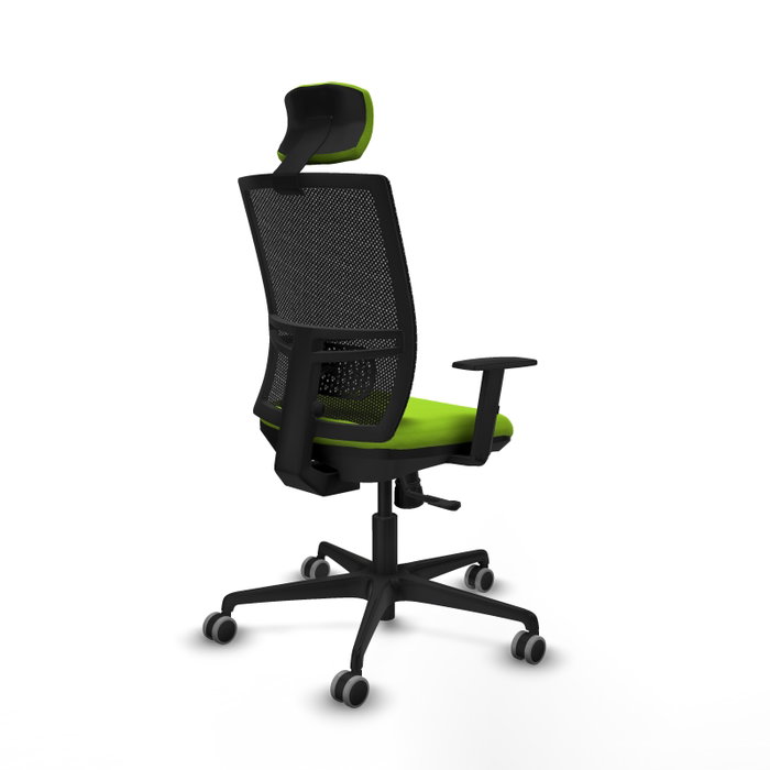 PIQUERAS Y CRESPO Silla de oficina Yunquera Pistacho y Negro PIQUERAS Y CRESPO Silla de oficina Yunquera Pistacho y Negro