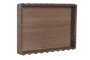 DKD Home Decor Bandeja MDF Marrón 40x30x5 cm (Pack de 2) extra_attributes.piezas: 6