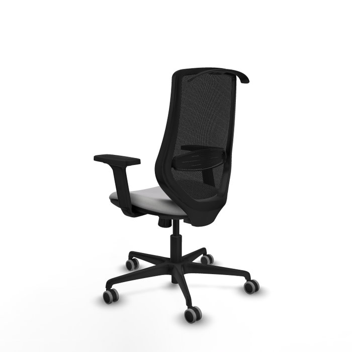 PIQUERAS Y CRESPO Silla de oficina Mardos con mecanismo Sincro, Gris claro y Negro PIQUERAS Y CRESPO Silla de oficina Mardos con mecanismo Sincro, Gris claro y Negro