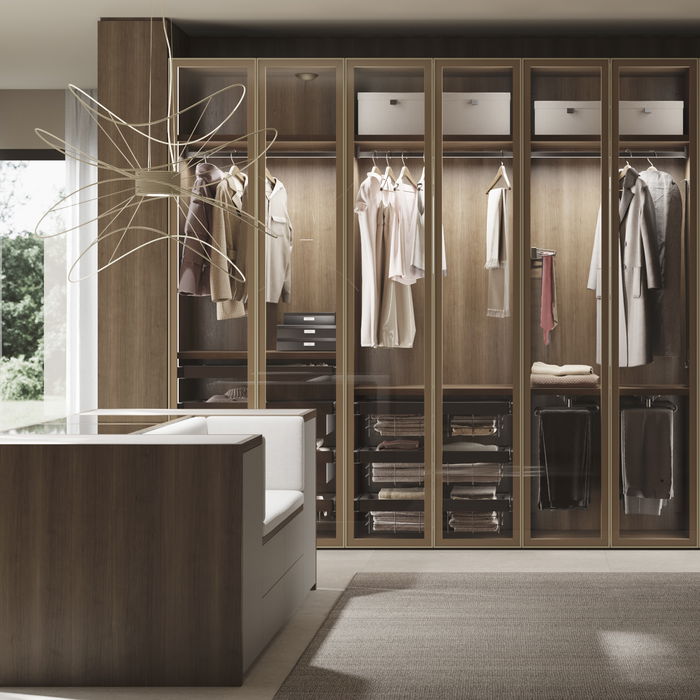 Emuca Cajón de alambre para armarios y vestidores Quartz, 440mm (M60), Acero, Titanio