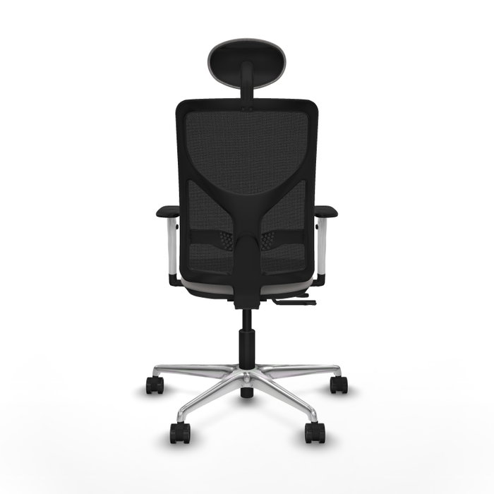 PIQUERAS Y CRESPO Silla de oficina Motilla Blanco/Negro con mecanismo Sincro/Traslack PIQUERAS Y CRESPO Silla de oficina Motilla Blanco/Negro con mecanismo Sincro/Traslack
