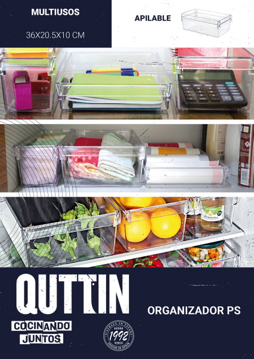 Quttin Organizador Multi.Ps 36x20.5x10cm