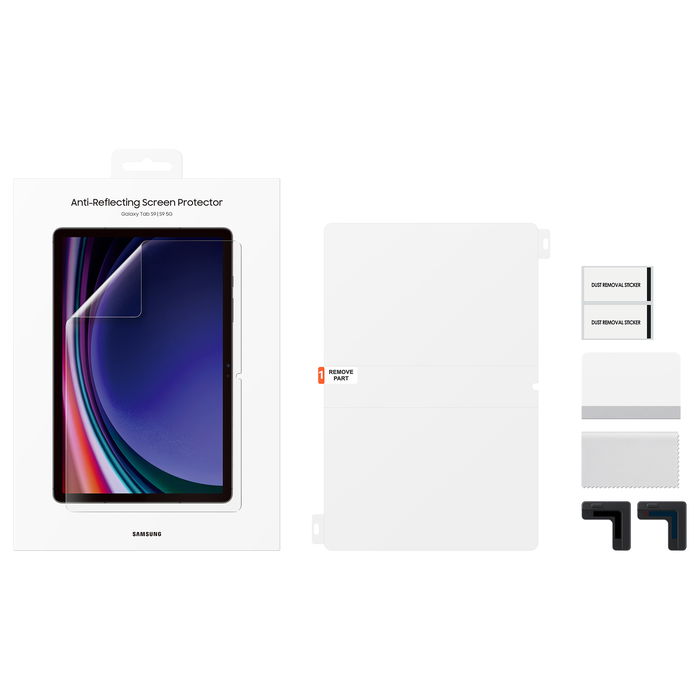 Samsung EF-UX710CTEGWW Protector de Pantalla Anti-Reflejante 27,9 cm (11") para Galaxy Tab S9/S9 FE