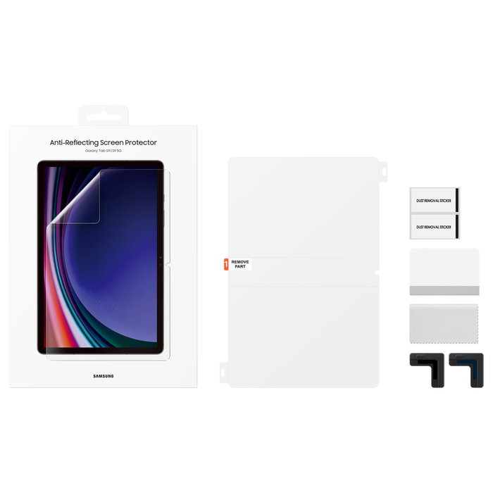 Samsung Protector de pantalla antirreflectante para Galaxy Tab S9/S9 FE EF-UX710CTEGWW Samsung Protector de pantalla antirreflectante para Galaxy Tab S9/S9 FE EF-UX710CTEGWW