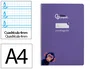 Liderpapel Cuaderno Espiral Pautaguía A4 Tapa Dura Lila