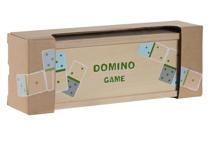 DKD Home Decor Juego de Mesa Dominó Multicolor de Madera DKD Home Decor Juego de Mesa Dominó Multicolor de Madera