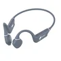 Leotec LEBONE03G Auriculares Deportivos Bluetooth 5.4 con Conducción Ósea, Micrófono, IPX5, 8h Batería, Grises