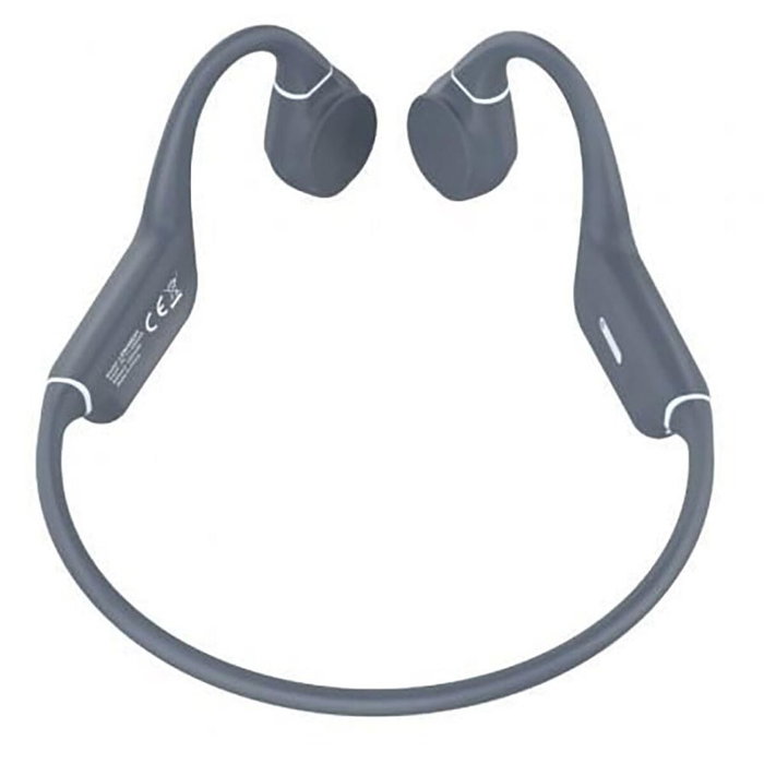 Leotec Kuri Auriculares Deportivos de Conducción Ósea Grises Leotec Kuri Auriculares Deportivos de Conducción Ósea Grises
