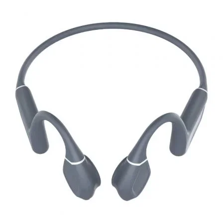 Leotec Auriculares Inalámbricos Deportivos de Conducción Ósea Kuri LEBONE03G con Micrófono Bluetooth Grises