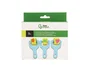 Liderpapel Esponja Manualidades Goma Eva Rodillo Formas Caja de 3 Unidades 45x160x135 mm