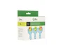 Liderpapel Esponja Manualidades Goma Eva Rodillo Formas Caja de 3 Unidades 45x160x135 mm